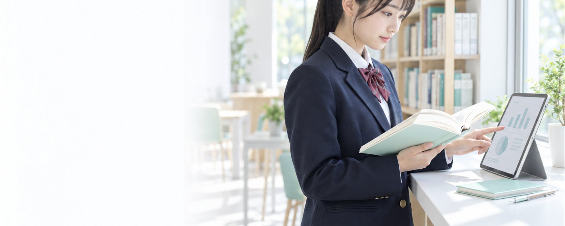 中学生、いま学ぶなら — まず、ひとつ。続くものが正解。